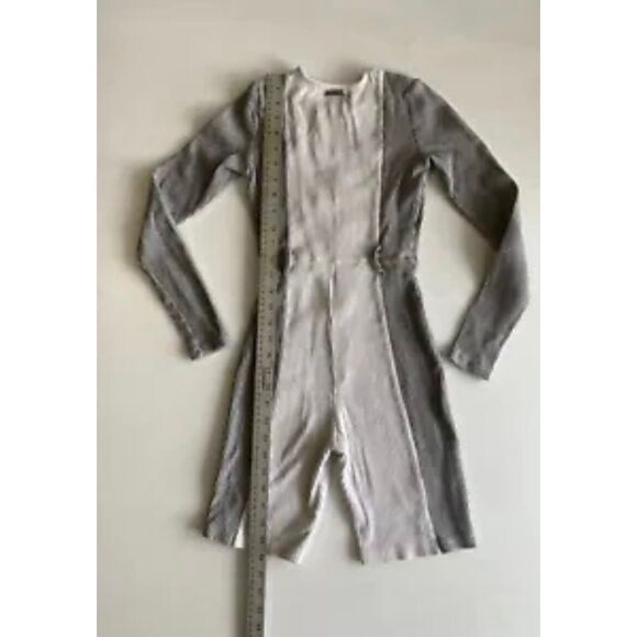 MANIERE DE VOIR zipup jumpsuit with boning - Picture 3 of 5